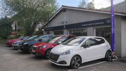 PEUGEOT GARAGE ST ALEXANDRE. Votre Garage St Alexandre reste ouvert et vous accueille en toute sécurité! Rendez-vous au 04/78/59/35/80.photo